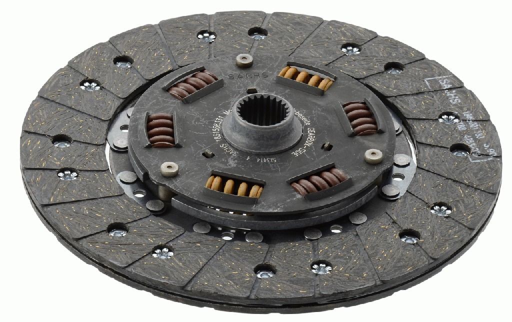 SACHS Δίσκος συμπλέκτη 1861 568 331 Δίσκος συμπλ. SACHS Porsche 356 1861 568 331