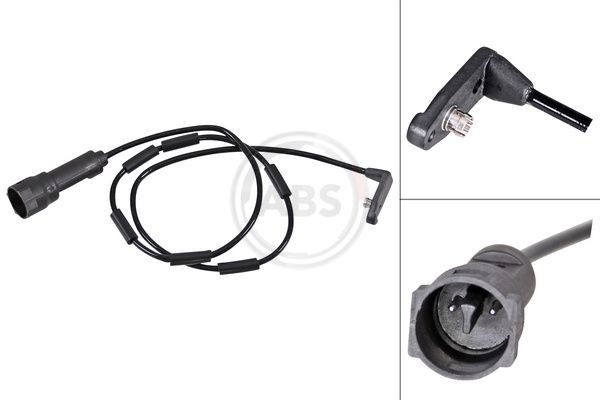 Slitekontakt bremsekloss A.B.S. 39527 A.B.S. 39527 Slitasjevarsler bremseklosser OPEL CORSA 2008