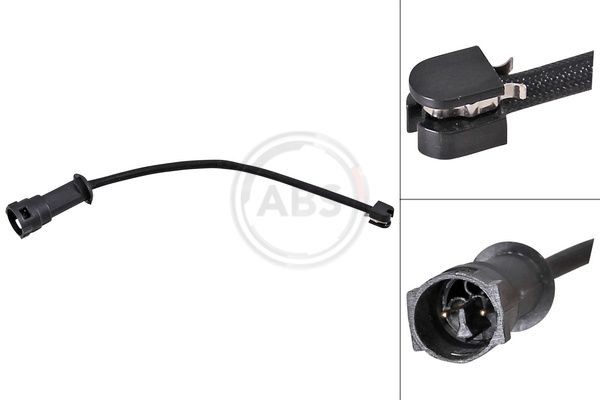 A.B.S. Slidindikator, bremsebelægning 39575 A.B.S. 39575 AUDI Coupe B3 (89, 8B) Slidindikator bremsebelægning til en rimelig pris