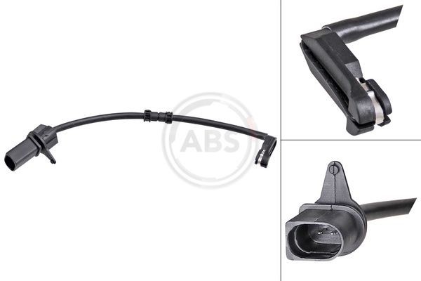 A.B.S. Výstrażný kontakt opotrebenia brzdového oblożenia 39734 39734 Senzor opotrebenia brzd PORSCHE MACAN A.B.S.