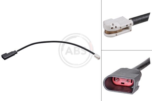 Contacto avisador, desgaste da pastilha de travão A.B.S. 39770 A.B.S. 39770 Sensor pastilha de freio FORD FIESTA 2018