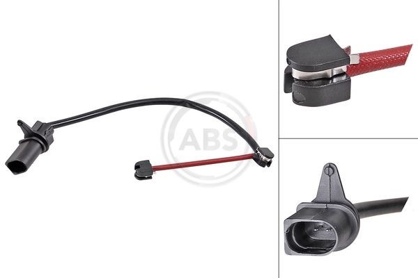 A.B.S. Výstrażný kontakt opotrebenia brzdového oblożenia 39775 Snímač opotrebenia brzdových platničiek A.B.S. Porsche MACAN 39775