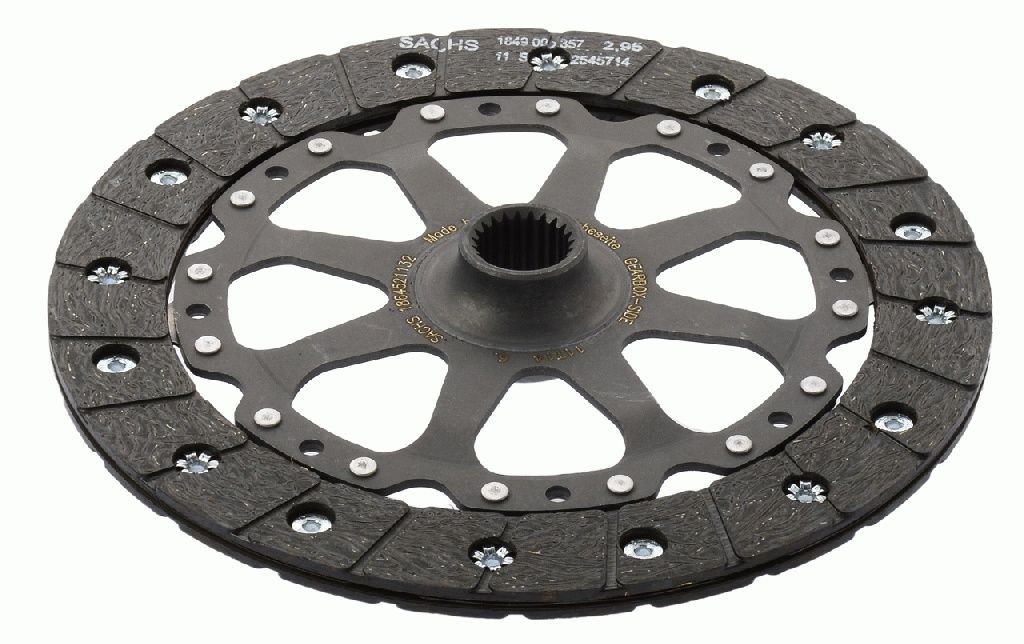 SACHS Clutch Disc 1864 521 132 SACHS 1864 521 132 Clutch Disc - Porsche 911 996 Convertible clutch system parts