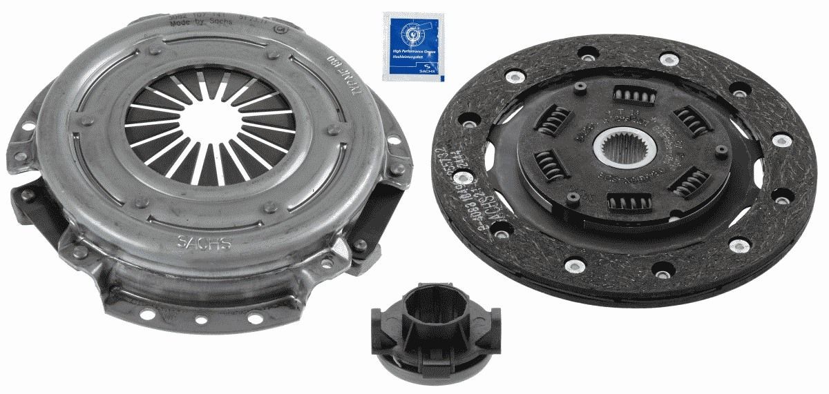 SACHS Koppelingsset 3000 822 801 SACHS 3000 822 801 Complete koppelingsset Renault Twingo 1 Van originele prijs