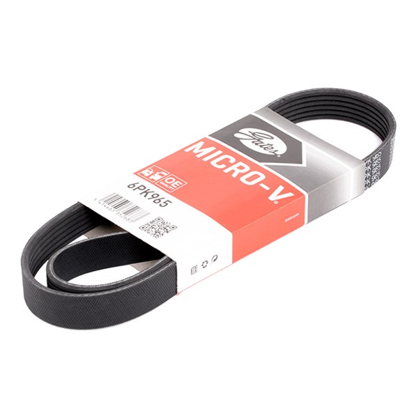 Ozubený klinový remeň GATES 6PK965 GATES Micro-V 6PK965 Ozubený klinový remeň FORD MONDEO 2025