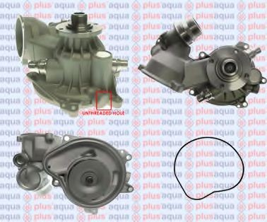 AQUAPLUS Αντλία νερού 85-7735 85-7735 Τρόμπα νερού BMW Σειρά 5 AQUAPLUS