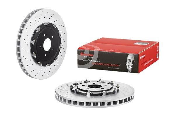 BREMBO Brake disc 09.A187.13 BREMBO 09.A187.13 genuine Mini Convertible performance brake discs price