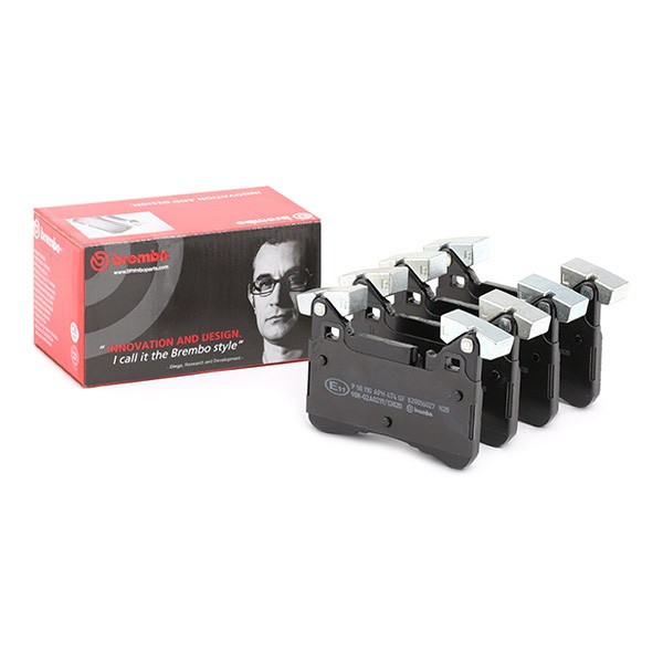 Piduriklotsid BREMBO P 50 110 BREMBO Prime P 50 110: Pidurikattekomplekt, ketaspidur Mercedes CLS 2011