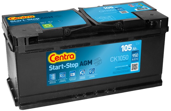 CENTRA Accu CK1050 Startaccu CENTRA 300 ZX CK1050 goedkoop