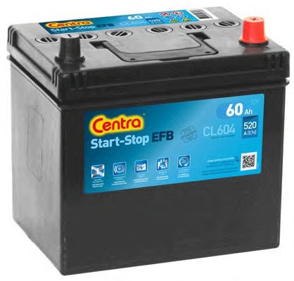CENTRA Μπαταρία εκκίνησης CL604 Μπαταρία CENTRA Mitsubishi PAJERO JUNIOR Start-Stop CL604
