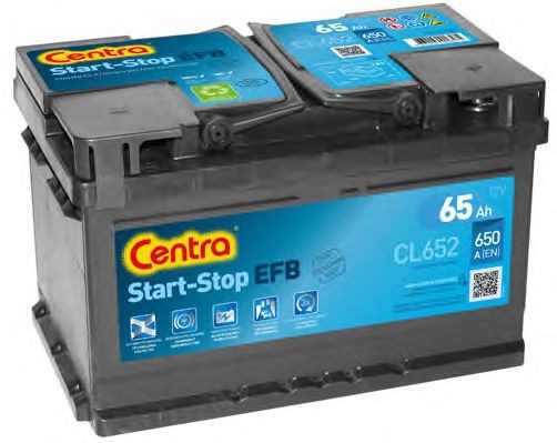 CENTRA Starterbatteri CL652 Startbatteri CENTRA Mazda RX-7 Start-Stop CL652