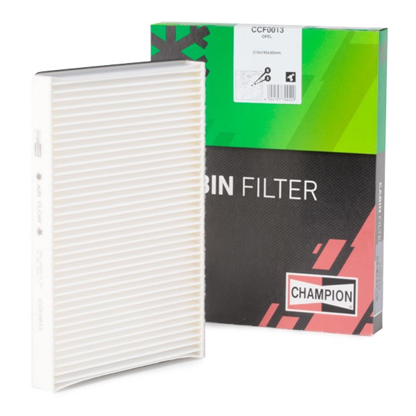 CHAMPION Filter, salongiõhk CCF0013 Salongi õhufilter CHAMPION S10 CCF0013 odav