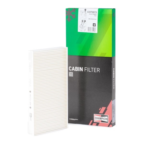 CHAMPION Pollen filter CCF0073 CCF0073 CHAMPION pollen filter FIAT STILO