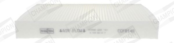 Suodatin, sisäilma CHAMPION CCF0140 CHAMPION CCF0140 NISSAN SUNNY 2003 Sisäilmansuodatin