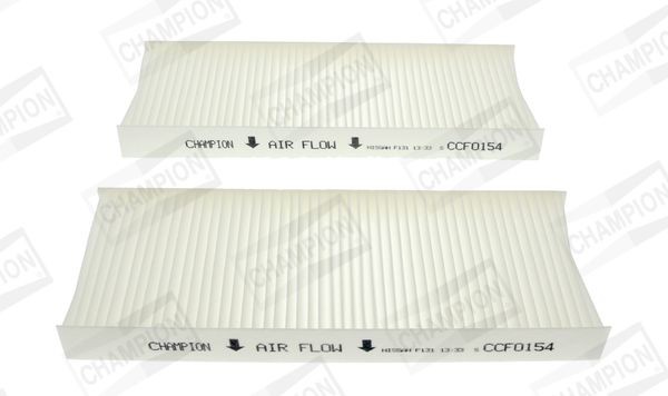Pollenfilter CHAMPION CCF0154 CHAMPION CCF0154: Kabinefilter Nissan PATHFINDER 1999