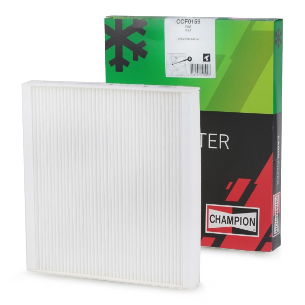 CHAMPION Pollen filter CCF0159 FIAT STILO CHAMPION pollen filter CCF0159