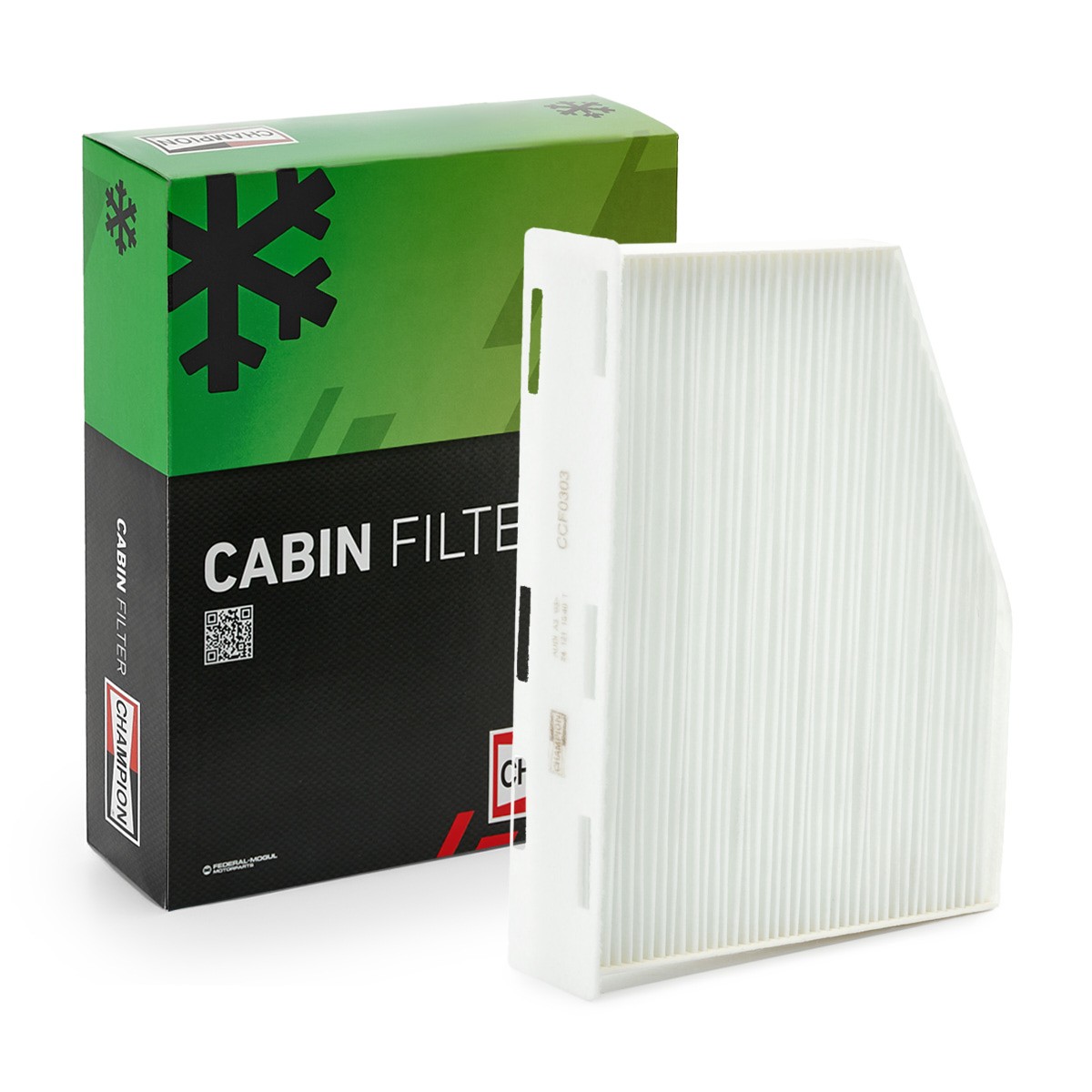 CHAMPION Φίλτρο, αέρας εσωτερικού χώρου CCF0303 CCF0303 Φίλτρο καμπίνας SEAT ALTEA CHAMPION