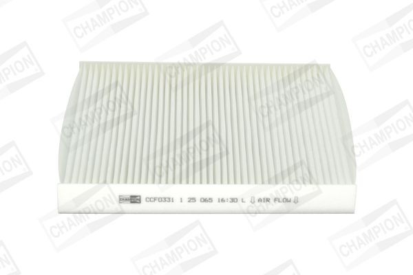 CHAMPION Pollen filter CCF0331 CHEVROLET S10 CHAMPION pollen filter CCF0331