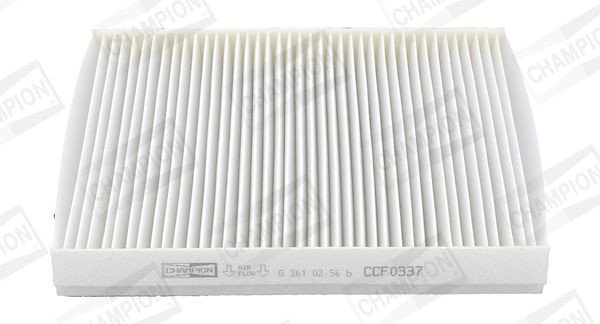 CHAMPION Pollenfilter CCF0337 pris Pollenfilter Honda KA9 CCF0337 CHAMPION