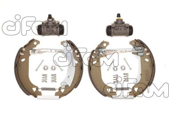 CIFAM Bremsesæt, trommelbremser 151-023 Tromlebremser CIFAM Nissan X-TRAIL 151-023