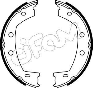 CIFAM Ganasce freno a mano 153-374 153-374 Ganasce freno a mano CIFAM NISSAN TIIDA costo