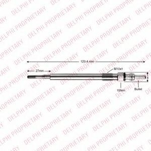 DELPHI Candeletta HDS432 DELPHI HDS432 Candelette Porshe Boxter 981 prezzo