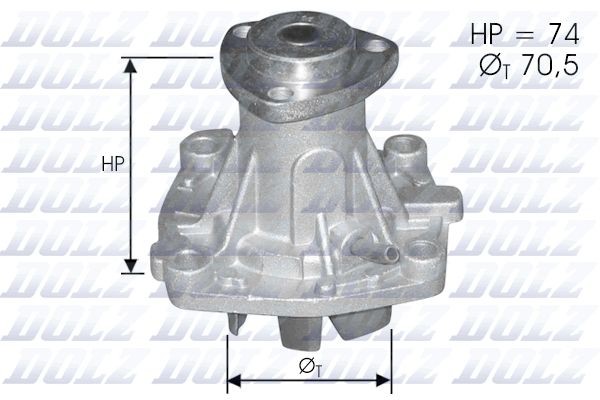 DOLZ Water pump A330ST A330ST DOLZ water pump for ALFA ROMEO 33