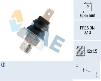 FAE Olietrykskontakt 11600 11600 Olietryksføler CHRYSLER GRAND VOYAGER FAE