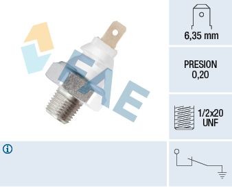 FAE Oliedruksensor 11700 FAE 11700 Sensoren Land Rover Discovery 1 1994