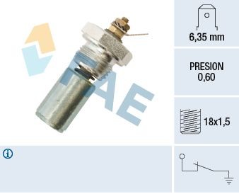FAE Oljetrykkbryter 12260 Oljetrykk sensor FAE BERLINGO 12260 billige