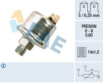 FAE Sensor, olietryk 14580 Olietryk sensor FAE Chrysler GRAND VOYAGER 14580