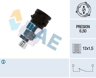 FAE Bremsdrucksensor 18105 18105 Druckschalter, Bremshydraulik AUDI A3 FAE kaufen