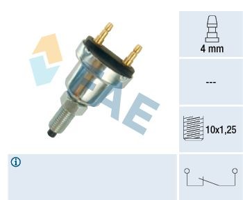 FAE Bromsljuskontakt 25050 FAE 25050 Bromsljuskontakt MARUTI