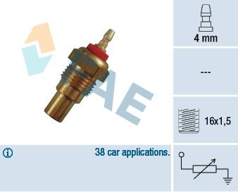 FAE Temperatuursensor 32160 Temperatuursensor FAE 5 32160 goedkoop