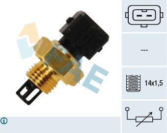 FAE Sender Unit, intake air temperature 33175 FAE 33175 Chevrolet Orlando j309 air charge temperature sensor replacement