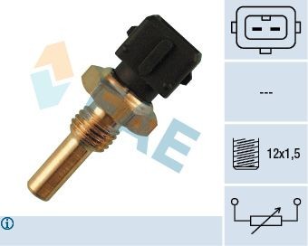 FAE Sensor, kylmedietemperatur 33370 33370 FAE tempgivare SAAB 96