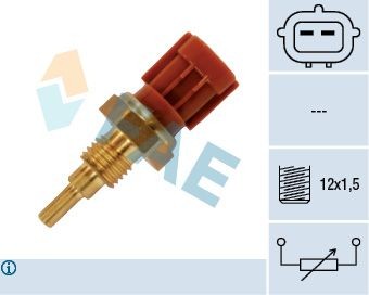 FAE Sensor, temperatura do líquido de refrigeração 33475 FAE 33475 originais Sensor de temperatura Subaru Impreza 3 custo