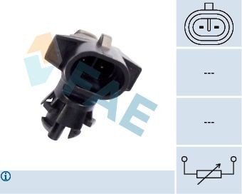 FAE Buitentemperatuursensor 33501 33501 Sensor, buitentemperatuur LEXUS CT FAE