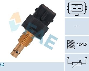 FAE Sensor, temperatura do ar de admissão 33535 33535 Sensor temperatura do ar de admissão NISSAN PRIMASTAR FAE