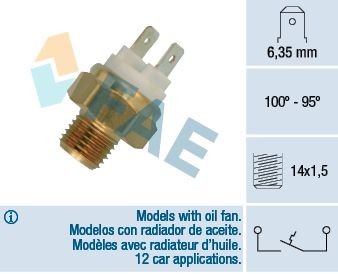FAE Termocontatto ventola radiatore 36060 36060 Termocontatto ventola radiatore FAE MAZDA 2 costo