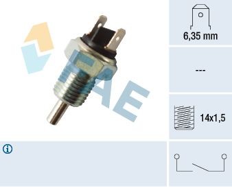 FAE Spínač cúvacích svetiel 40080 Spínač cúvacích svetiel FAE Fiat PALIO 40080