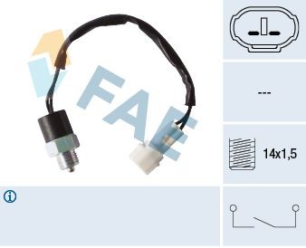 FAE Kontakt, baklygte 40760 40760 Kontakt baklygte SUZUKI SX4 FAE