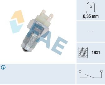FAE Slēdzis, Atpakaļgaitas signāla lukturis 41040 FAE 41040 Slēdzis atpakaļgaitas signāla lukturis RENAULT 15 Hatchback par izdevīgu cenu