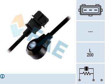 FAE Sensor de detonação 60136 60136 Sensor de detonação FIAT STILO FAE