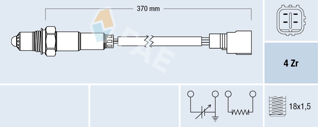 FAE Lambda andur 77330 77330 FAE Lambda andur Toyota odav