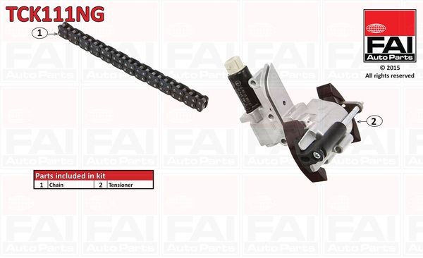 FAI AutoParts Timing chain kit TCK111NG Audi 8E5, B6 Timing chain TCK111NG FAI AutoParts