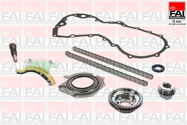 Kit de distribuição FAI AutoParts TCK122 FAI AutoParts TCK122 Jogo de correntes de distribuição FORD S-MAX 2011