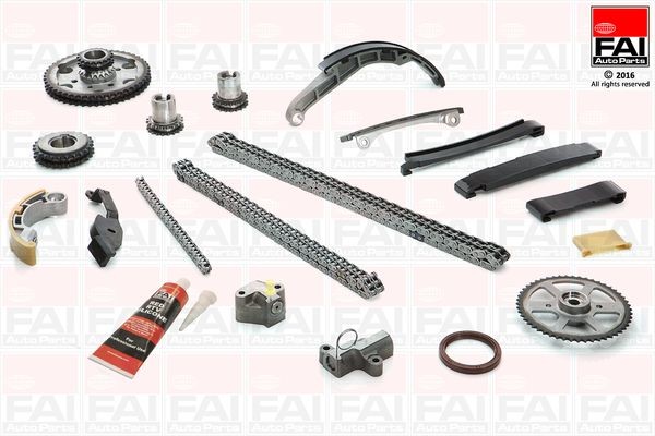 FAI AutoParts Sadales vārpstas piedziņas ķēdes komplekts TCK41 FAI AutoParts TCK41 Sadales vārpstas piedziņas ķēdes komplekts