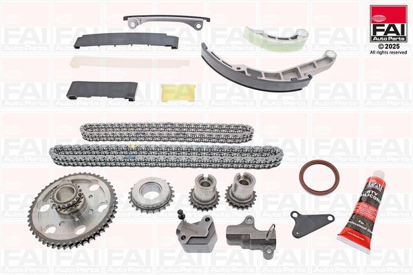 FAI AutoParts Σετ καδένας χρονισμού TCK42-06 Καδένα NISSAN FAI AutoParts TCK42-06
