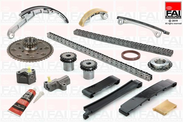 Kamkedjesats FAI AutoParts TCK42CRD FAI AutoParts TCK42CRD Kamaxelkedja NISSAN SERENA 2017